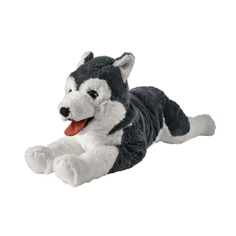 IKEA Spielzeug Stofftier Kuscheltier Plüschtie Stoffhund Hund Hai Dino Husky